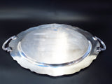 Large Silver Plate Serving Tray Reed And Barton El Greco Trays