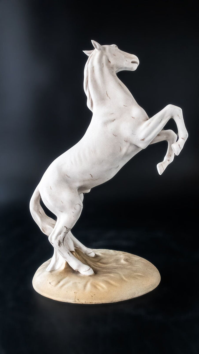 Vintage Royal Dux Rearing Horse Statue Figurine #327 – InventifDesigns