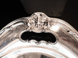 Vintage Silver Plate Oval Serving Tray Chantilly By Gorham
