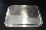 Antique Silver Plate Serving Tray Aesthetic Design George Eakins Trays