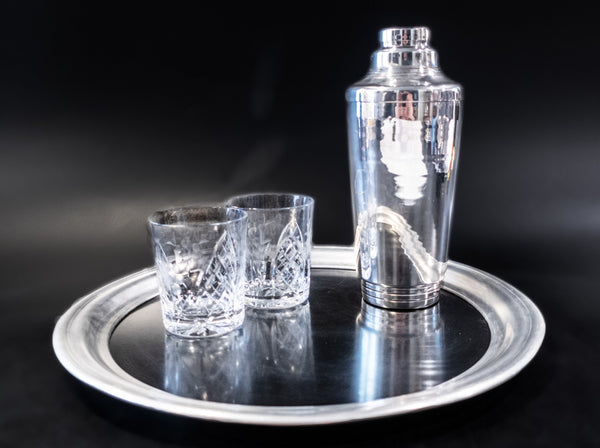 Vintage Silverplate Cocktail Shaker Martini Dispenser Cocktail Shakers
