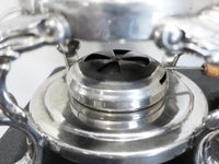 Vintage Silver Plate Samovar Coffee Urn With Burner Tea Warmer Hot Water Dispenser Tea Sets