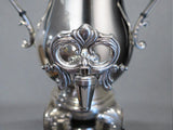 Vintage Silver Plate Samovar Coffee Urn With Burner Tea Warmer Hot Water Dispenser Tea Sets