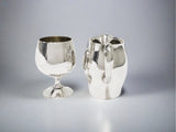 Vintage Oak Brook Polo Club Silverplate Creamer And Aperitif/ Shot Glass serving pitcher