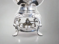 Vintage Silver Plate Coffee Urn Samovar With Burner 25 Cup Capacity Tea and Coffee Sets