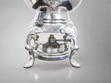 Vintage Silver Plate Coffee Urn Samovar With Burner 25 Cup Capacity Tea and Coffee Sets