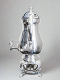 Vintage Silver Plate Coffee Urn Samovar With Burner 25 Cup Capacity Tea and Coffee Sets