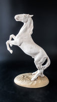 Vintage Royal Dux Rearing Horse Statue Figurine #327
