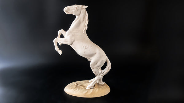 Vintage Royal Dux Rearing Horse Statue Figurine #327