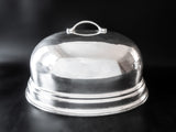 XL Silver Plate Meat Dome Food Cloche