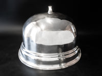 XL Silver Plate Meat Dome Food Cloche