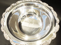 Silver Plate Punch Bowl Set Tray 12 Cups Ladle Grand Duchess Towle Punch Bowl Sets