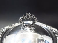 Silver Soldered Chafing Dishing Buffet Stand By Gorham Silver And Silverplate