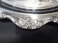 Silver Plate Punch Bowl Set Tray 12 Cups Ladle Grand Duchess Towle Punch Bowl Sets