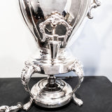 For Repair Vintage Silver Plate Coffee Urn Samovar Sheridan Silver Co