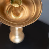 Vintage Tall Brass Candle Holder