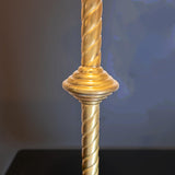 Vintage Tall Brass Candle Holder