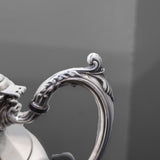 Vintage Silver Plate Tea Set Coffee Service Tray Seacrest Oneida