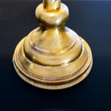 Vintage Tall Brass Candle Holder