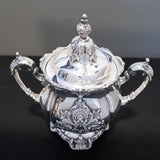 Christopher Wren Silver Plate Sugar Bowl Wallace