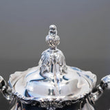 Christopher Wren Silver Plate Sugar Bowl Wallace