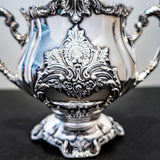 Christopher Wren Silver Plate Sugar Bowl Wallace