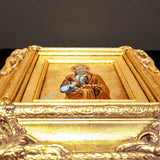 Gilded Framed Oil Painting Saint Peter Antique Style
