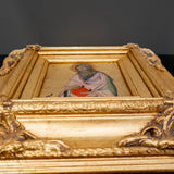 Gilded Framed Oil Painting Saint Andrew Antique Style