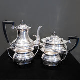 Edwardian Silverplate Tea Set Coffee Service Sheffield England
