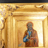 Gilded Framed Oil Painting Saint Peter Antique Style