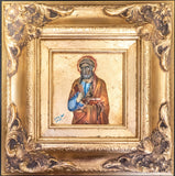 Gilded Framed Oil Painting Saint Peter Antique Style