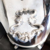 Large Silverplate Coffee Urn 112 Cups Hot Water Dispenser Tea Urn