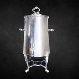 Large Silverplate Coffee Urn 112 Cups Hot Water Dispenser Tea Urn