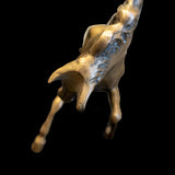 Large Brass Horse Statue 18" Figure Piece Repair Restore