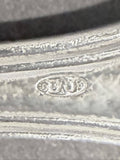 Vintage DJ Japan Silverplate 8.5" Tablespoon Serving Spoon Fiddle & Thread Pattern