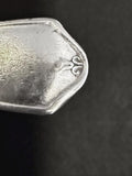 Antique Silverplate Masonic Temple Spoon 6" H & T MFG Co, Hotel Quality Flatware