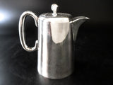 Antique Blackpool England Silver Soldered Teapot Pitcher Gomersall Jeweller