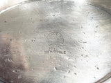 Hotel Metropole Antique Silver Plate Meat Dome Food Cloche