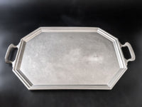 Vintage Pewter Coffee Tea Set Service With Tray Reed Barton Sierra 3690