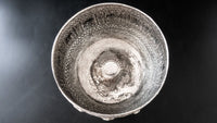 Large Burmese Thai Silver Offering Bowl Repousse Zodiac 1860