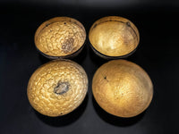 Bronze Decor Sphere Orbs Trinket Boxes Hand Crafted
