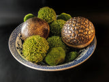 Bronze Decor Sphere Orbs Trinket Boxes Hand Crafted