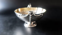 Antique Christofle Hotel Continental Paris Bowl Serving Dish Perles