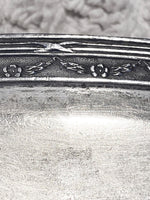 Antique Silver Plate Crumb Catcher Homan Plate Josephine