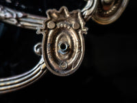 French Style Brass  Dresser Drawer Handles Pulls And Parts And Keyhole Cover