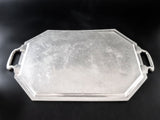 Vintage Pewter Coffee Tea Set Service With Tray Reed Barton Sierra 3690