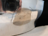 Large Silver Soldered Serving Bowl Serving Dish Circa 1940