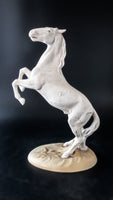 Vintage Royal Dux Rearing Horse Statue Figurine #327