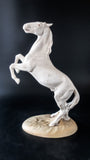 Vintage Royal Dux Rearing Horse Statue Figurine #327