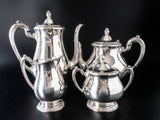 Vintage Silver Plate Tea Set Community Queen Bess